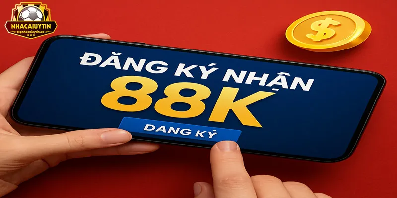 QH88 thưởng 88k cho hội viên đăng ký mới